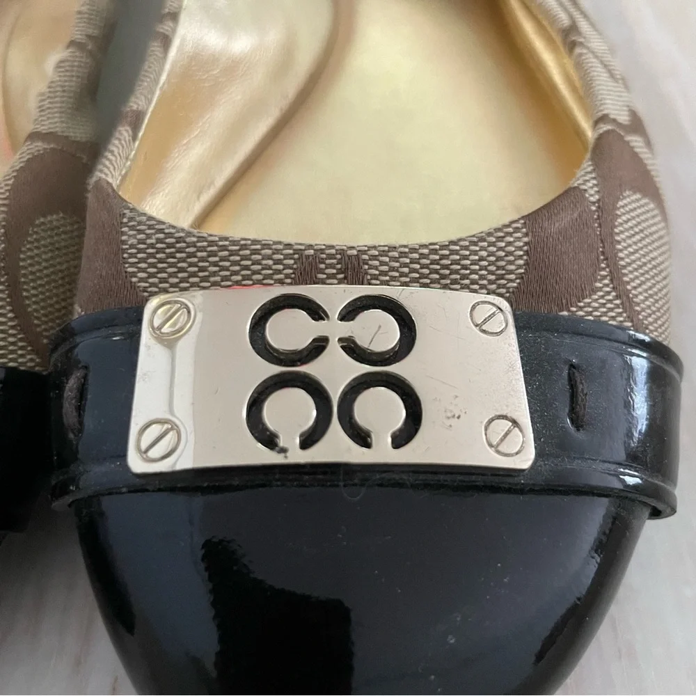 Coach London signature ballet flat size 6 - Picture 13 of 13